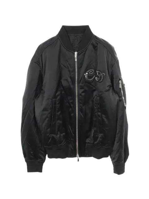 Christian Dior Pre-Owned x Kenny Scharf 2020s bomber jacket