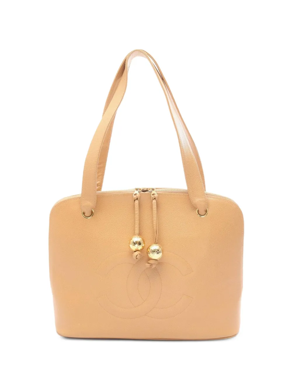 CHANEL Pre-Owned 1991-1994 CC Mark tote bag - Toni neutri