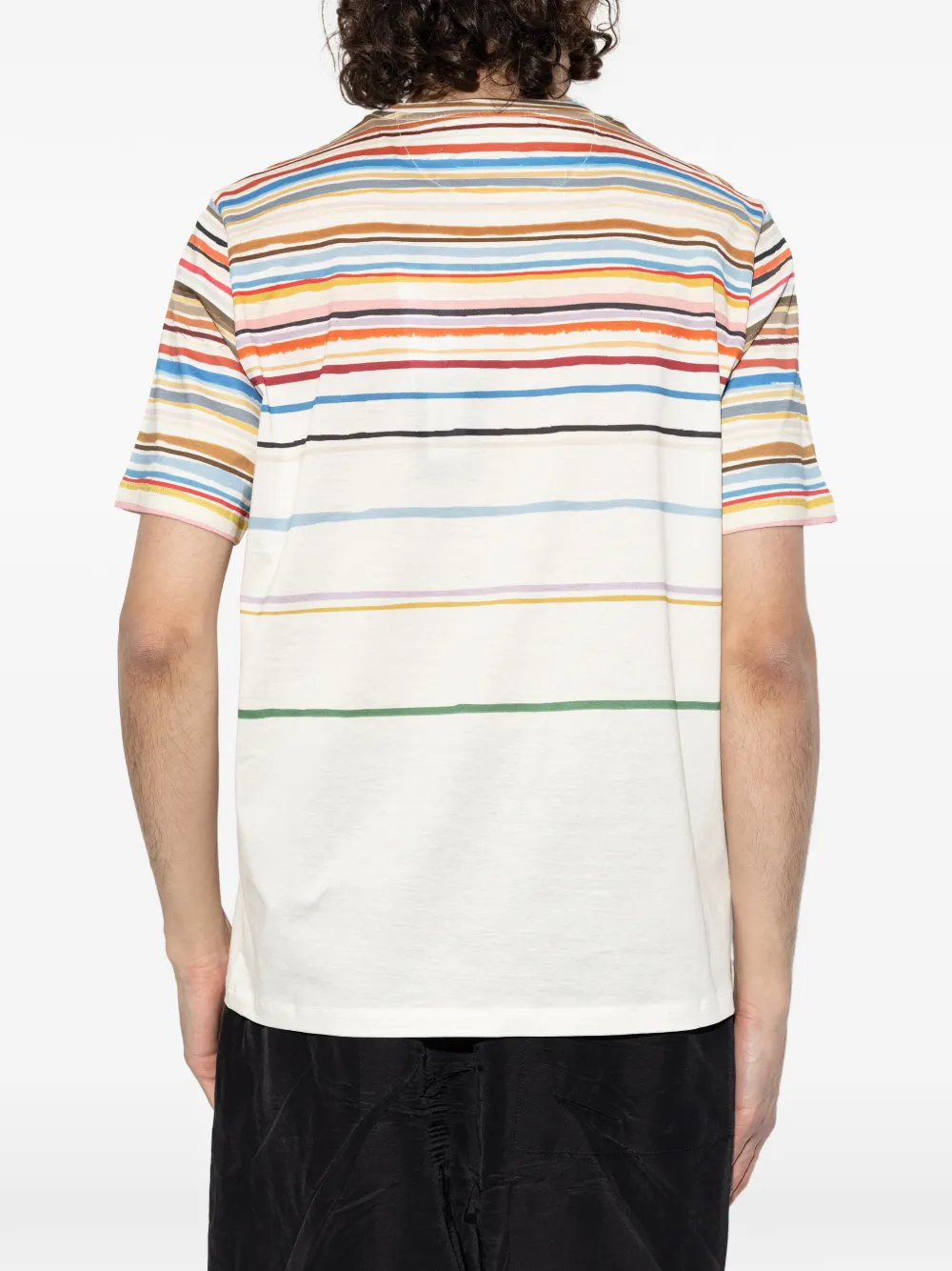 Paul Smith Gestreept T-shirt Wit