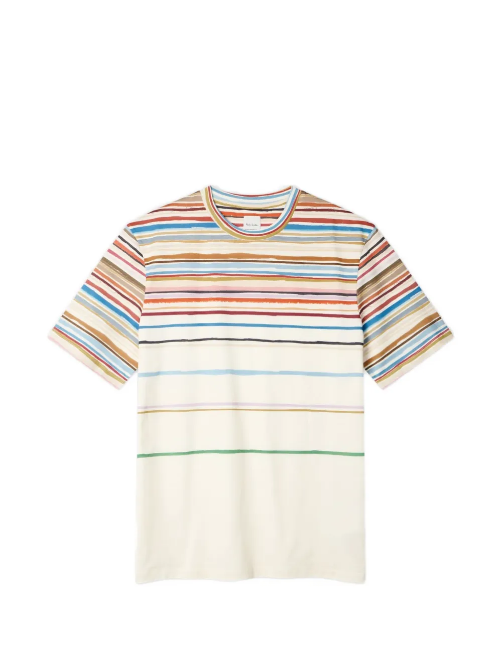 Paul Smith Gestreept T-shirt Wit