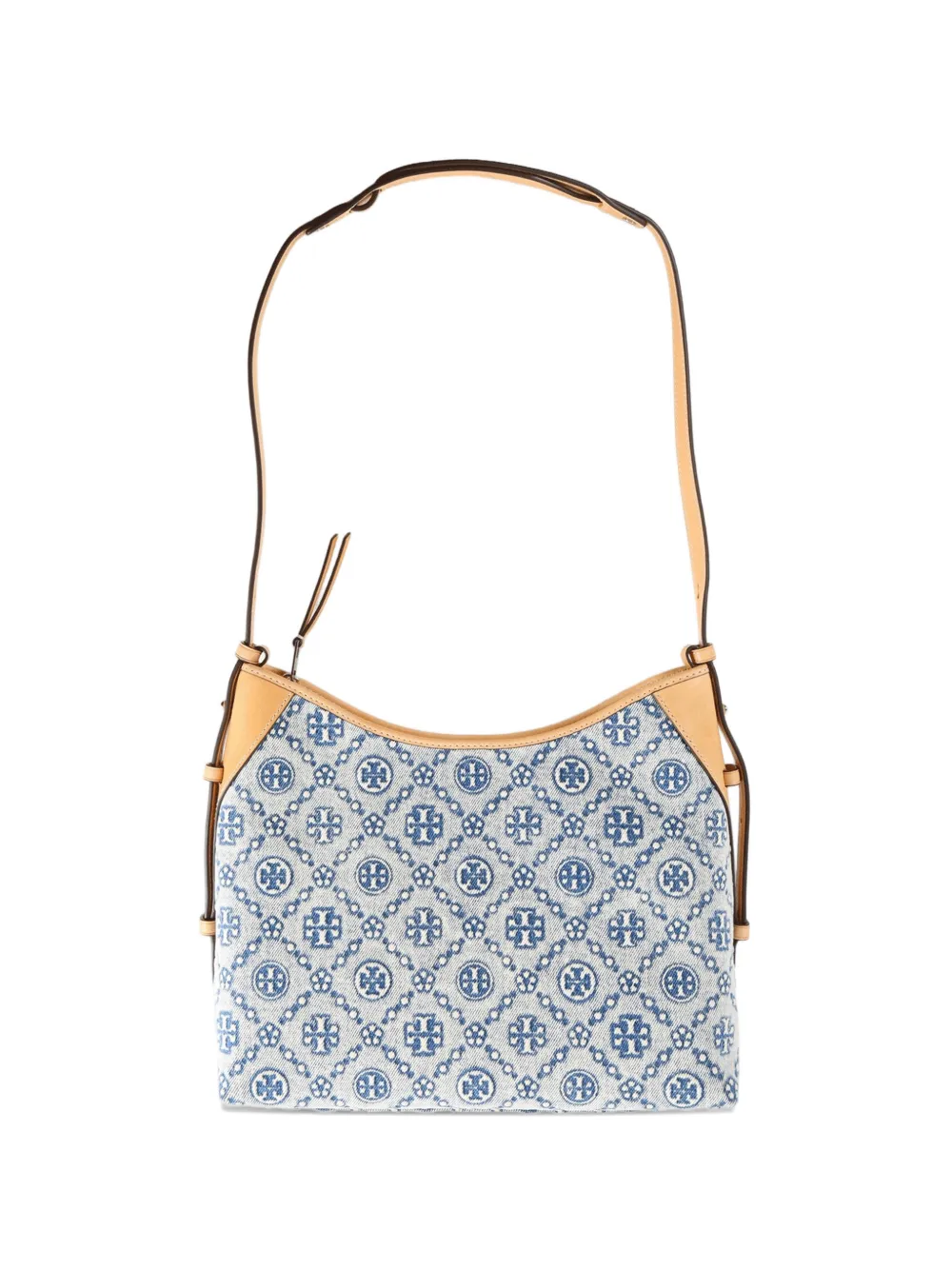 Tory Burch T Monogram shoulder bag - Blu