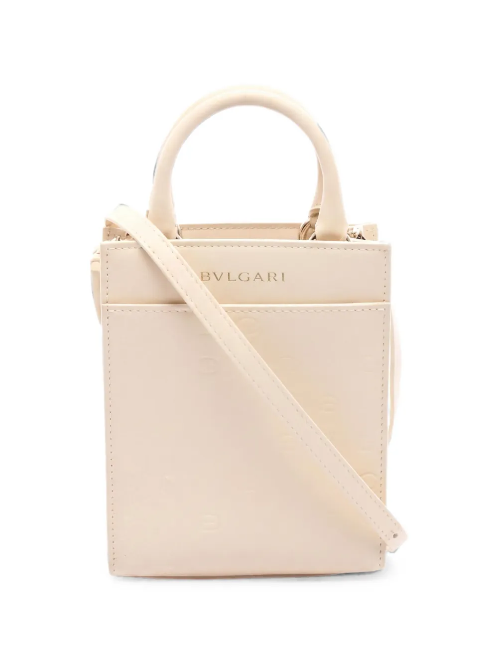 Bvlgari Pre-Owned Borsa tote Infiniteum mini anni 2010 - Toni neutri