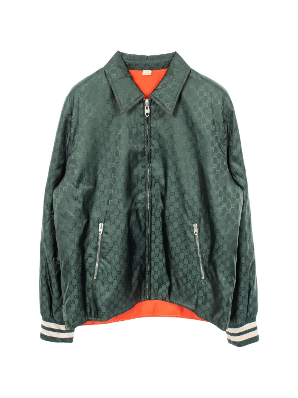 Gucci Pre-Owned 2010s GG reversible jacket - Verde