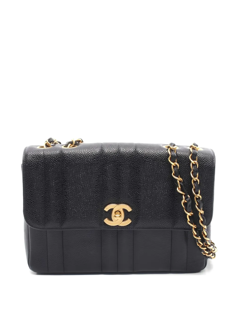 CHANEL Pre-Owned 1994-1996 Mademoiselle shoulder bag - Black