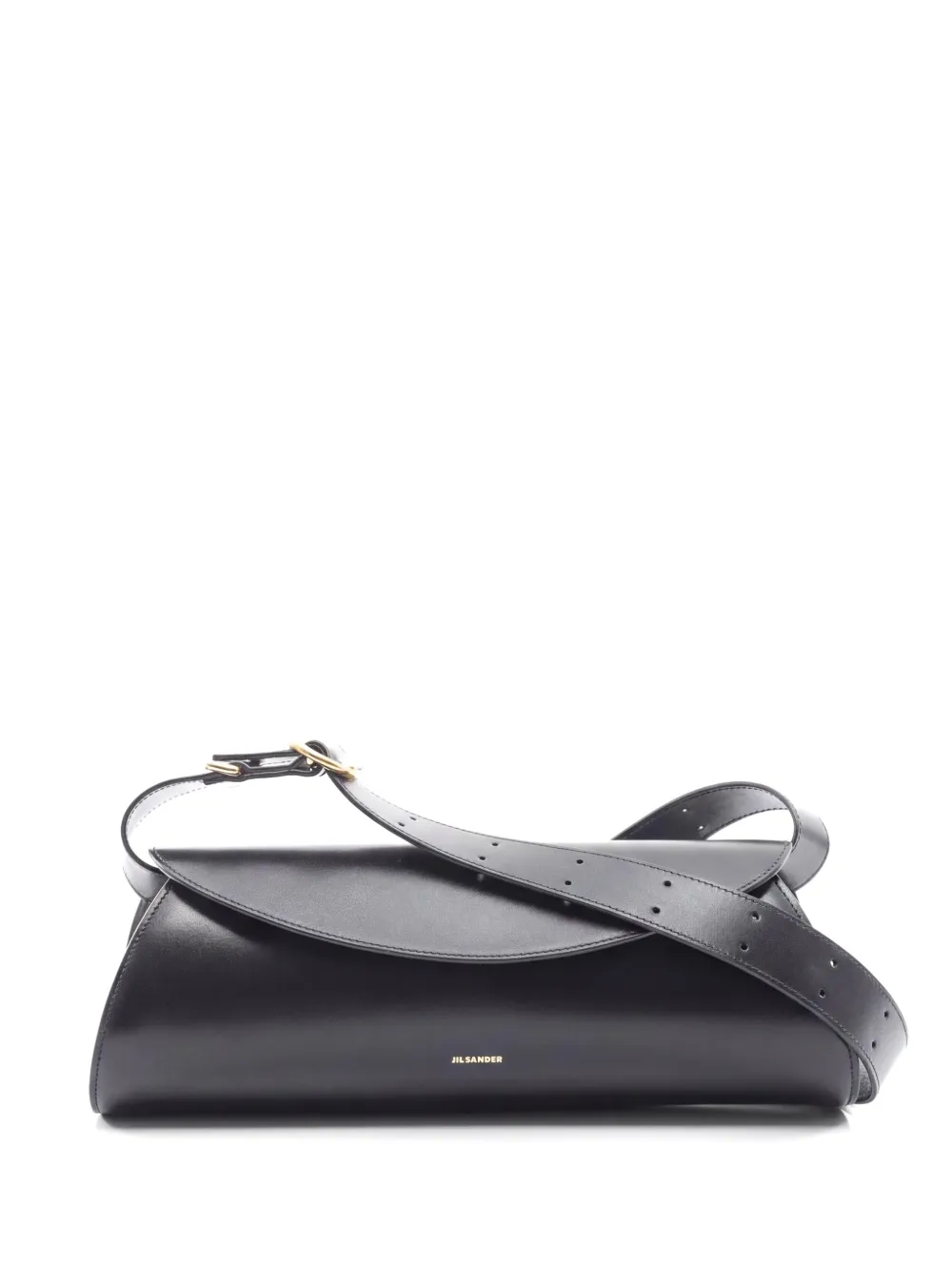 Jil Sander Pre-Owned Borsa a spalla Cannolo Grande - Nero