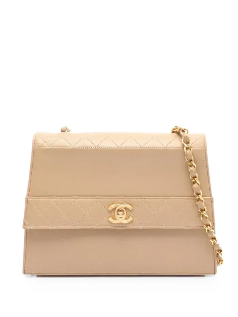 CHANEL Pre-Owned 1989-1991 Matelasse CC turn-lock shoulder bag
