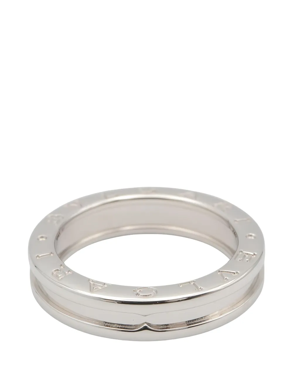Bvlgari Pre-Owned 2010s B-zero1 ring - Argento
