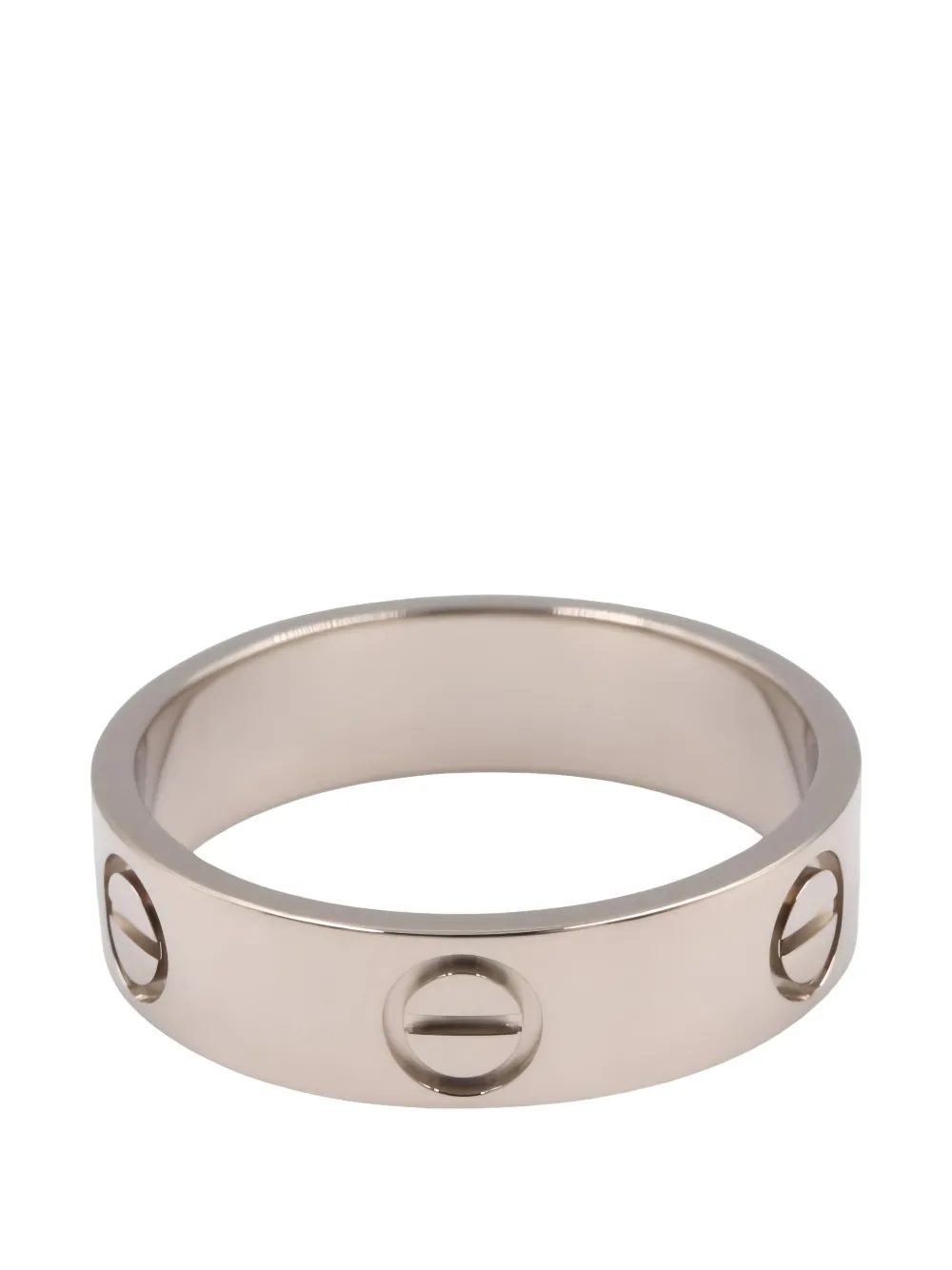 Cartier love engraved ring - Argento
