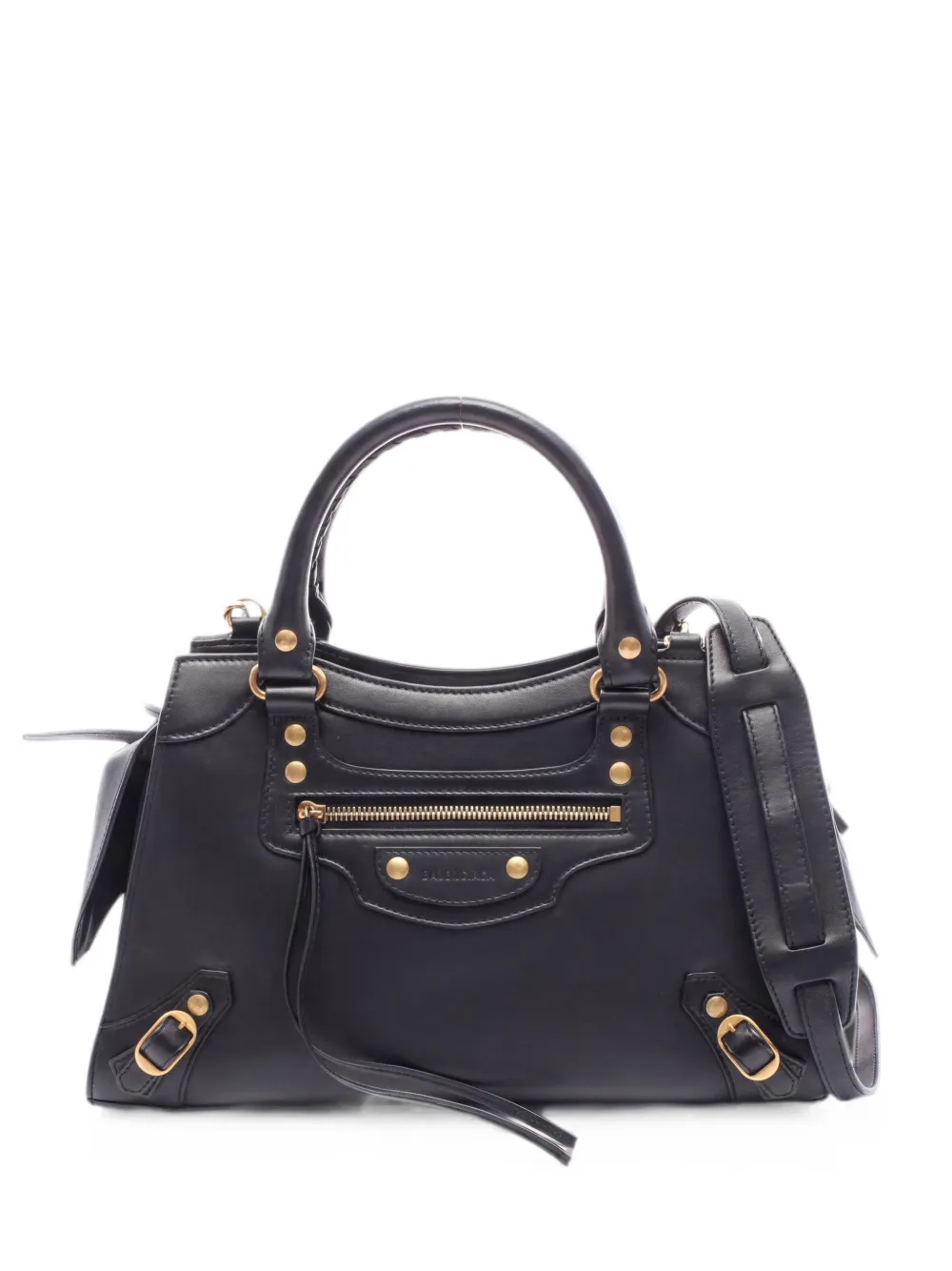 Balenciaga Pre-Owned 2010s small Neo Classic City leather two-way handbag - Nero