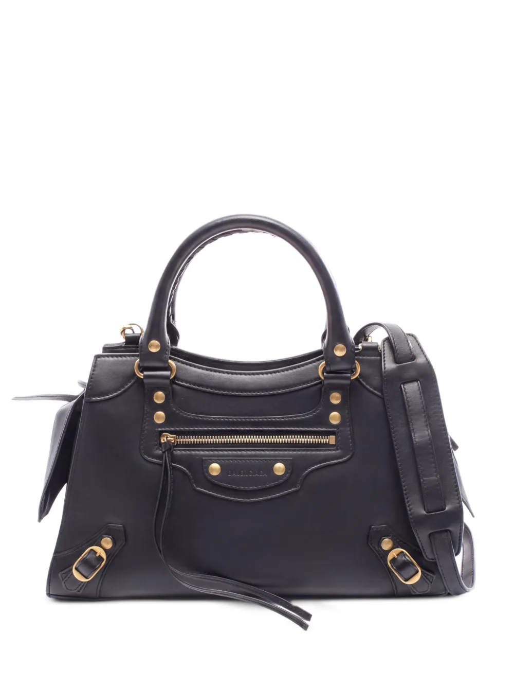 Balenciaga Pre-Owned 2010s small Neo Classic City leather two-way handbag - Schwarz