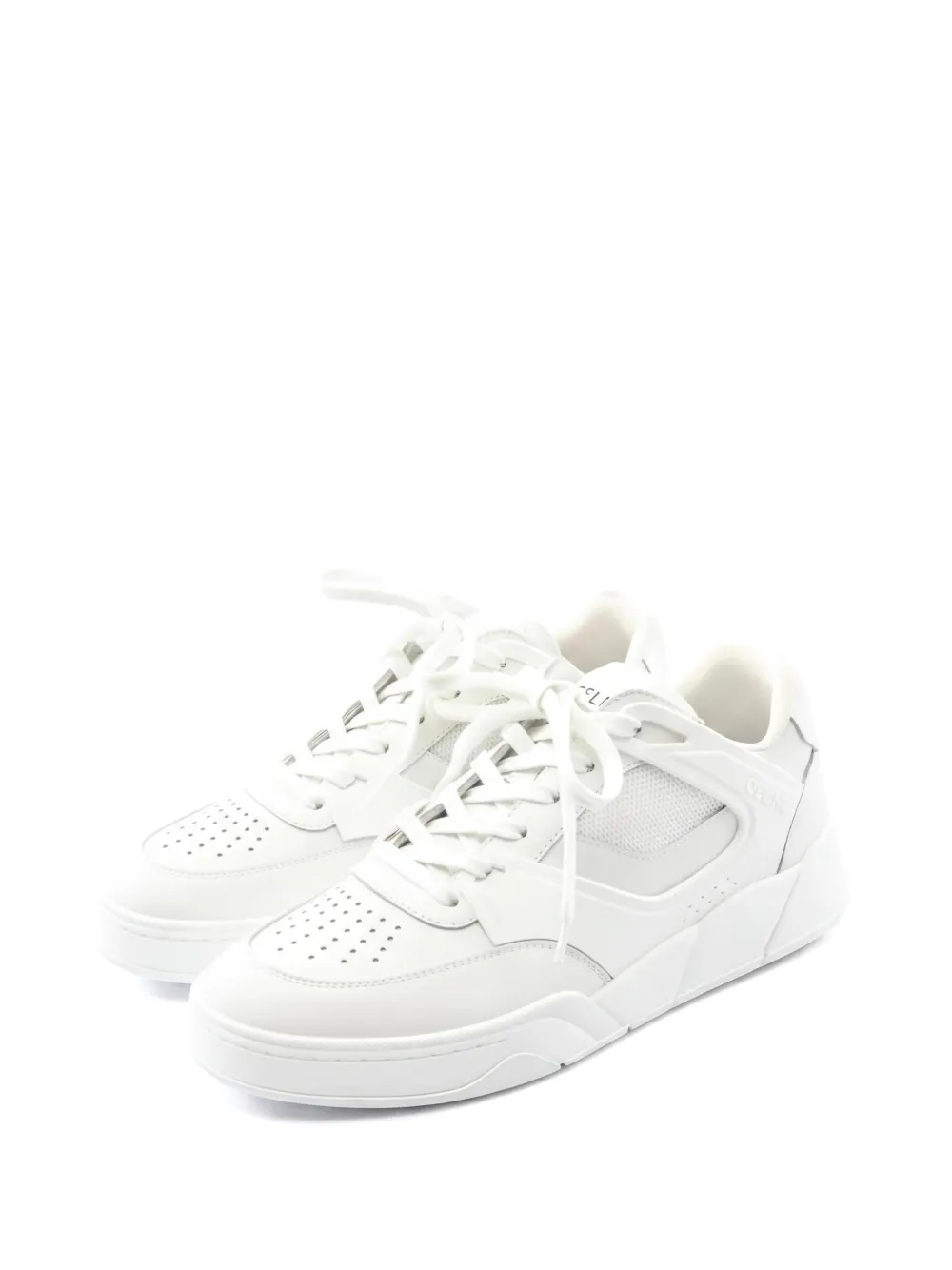 Celine Pre-Owned 2020s CT-09 lace-up sneakers - White
