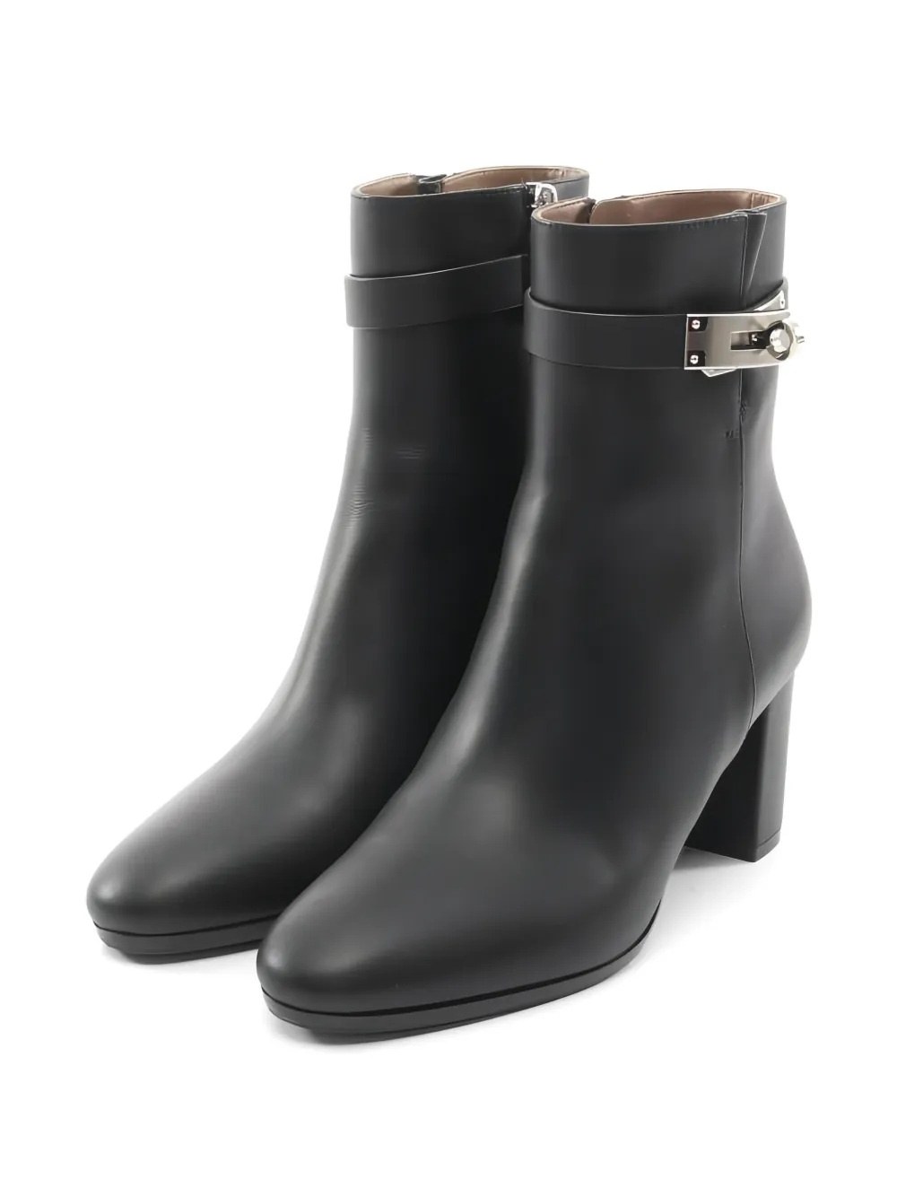 Hermès Pre-Owned 2010 Saint Germain leather boots - Schwarz