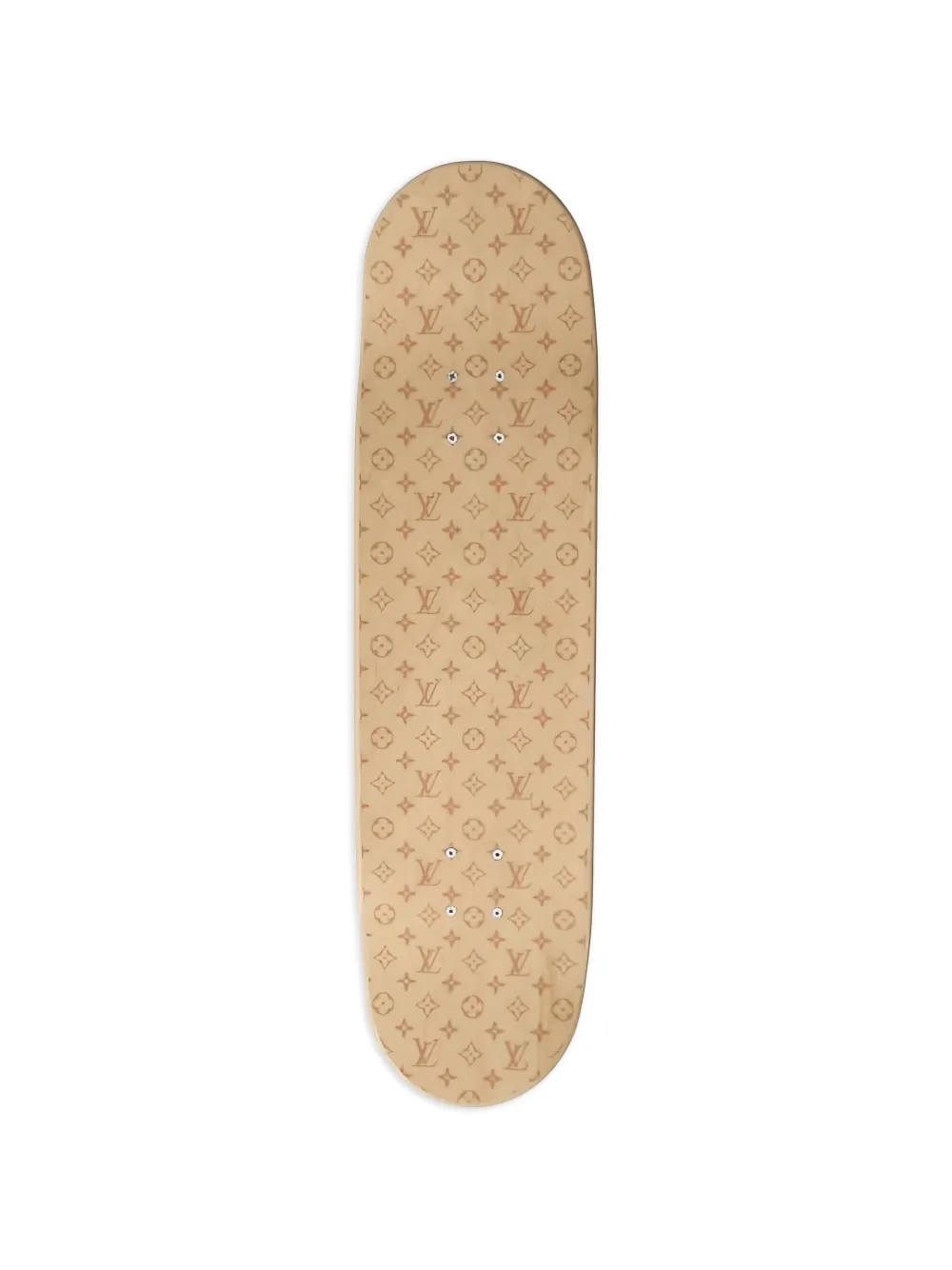 Louis Vuitton Pre-Owned 2021 monogram-pattern skateboard - Nude