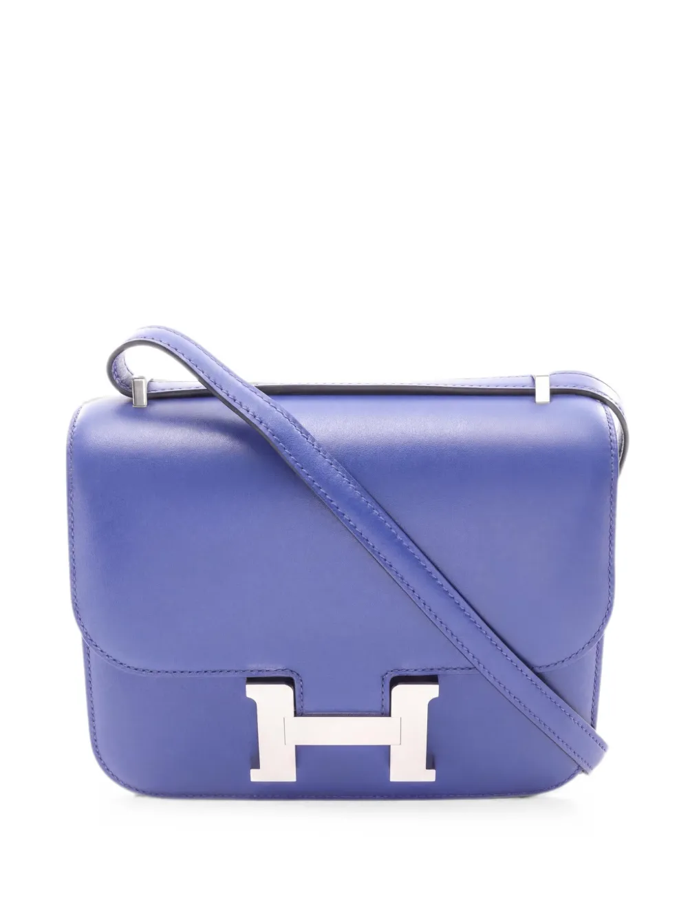 Hermès Pre-Owned Borsa a spalla Constance mini 2018 - Blu