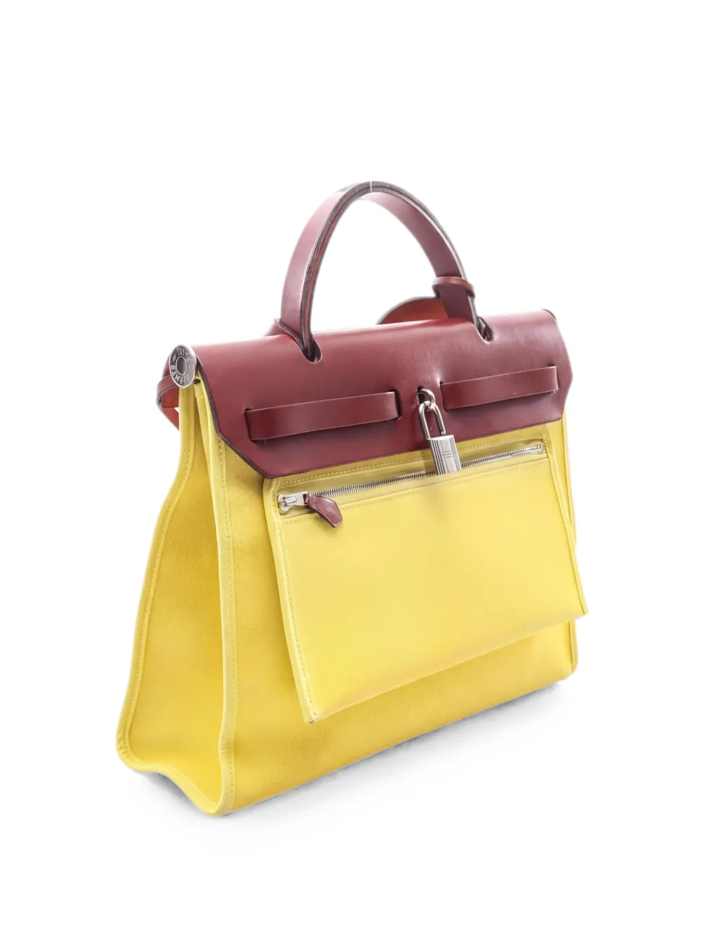Hermès Pre-Owned 2016 Herbag Zip PM tote bag - Giallo