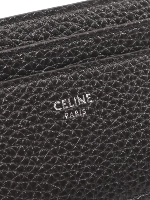 Celine Pre-Owned 2020s レザーカードケース M | ブラック | FARFETCH JP