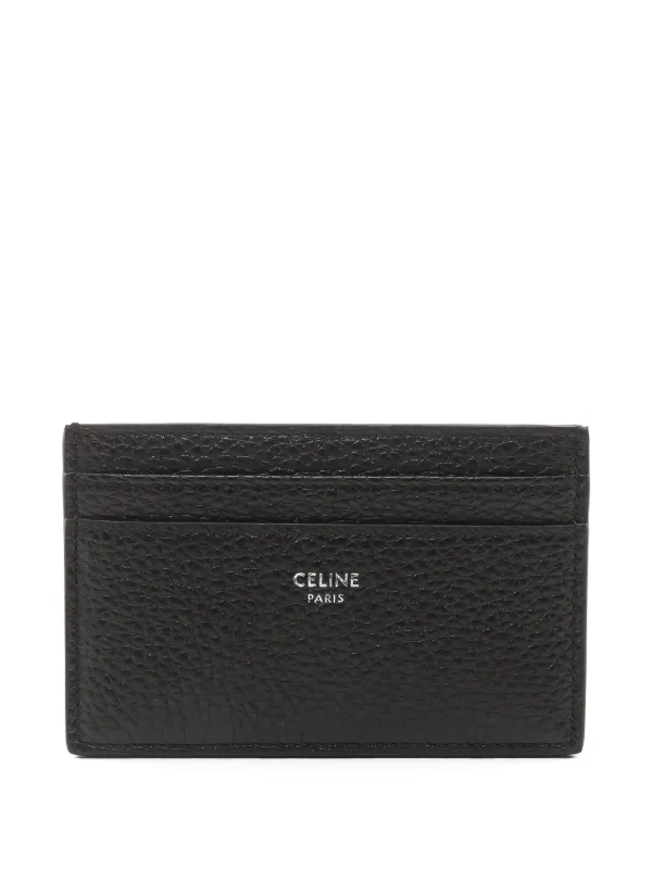 Celine Pre-Owned 2020s レザーカードケース M | ブラック | FARFETCH JP