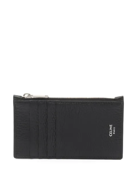 Celine Pre-Owned zippered compact leather card holder