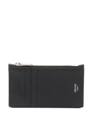 Celine Pre-Owned 2020s レザーカードケース M | ブラック | FARFETCH JP