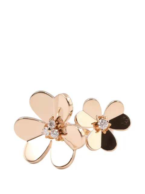 Van Cleef & Arpels Pre-Owned 2010s flower-shape diamond ring