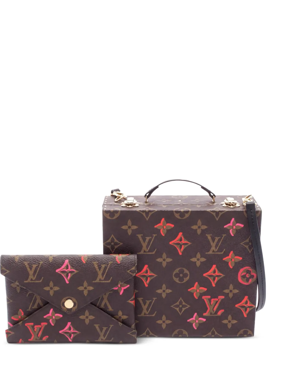 Louis Vuitton Pre-Owned 2010s Fall In Love Mobile Box Monogram tote bag - Brown
