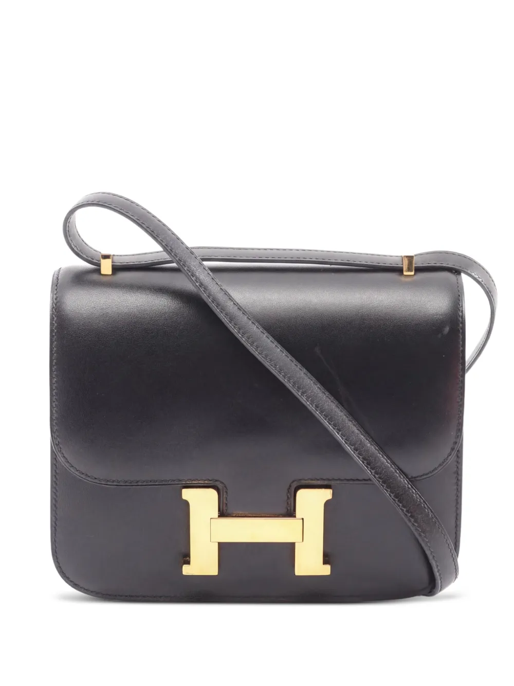 Hermès Pre-Owned 1998 mini Constance Schultertasche - Schwarz
