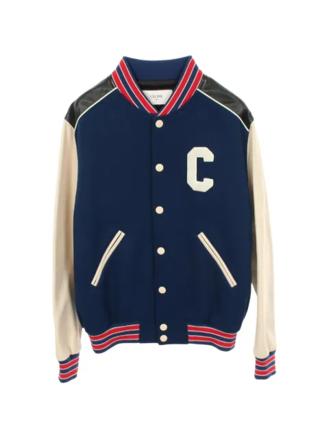 Celine Pre-Owned 2010s Teddy varsity jacket