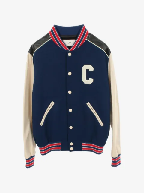 Celine Pre-Owned 2010s Teddy varsity jacket