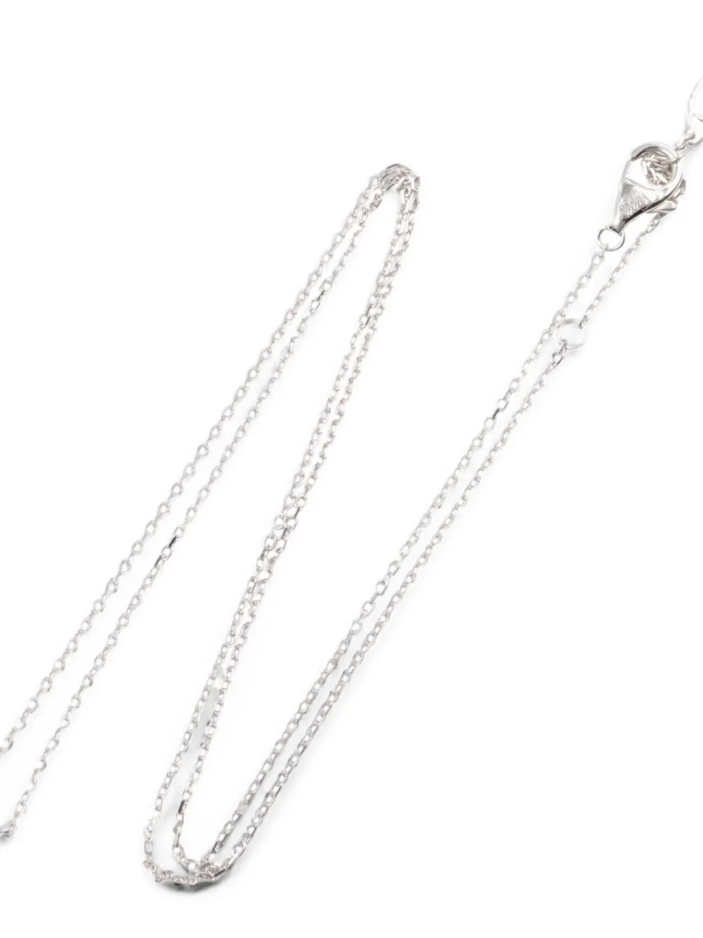 Cartier 2010s 1895 solitaire diamond necklace - Argento