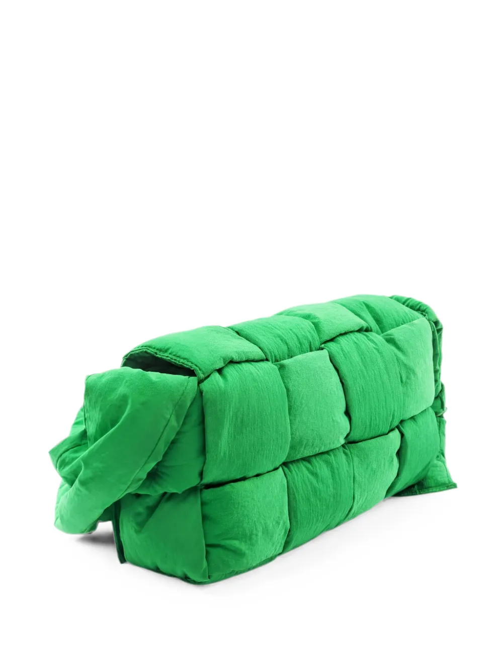 Bottega Veneta Pre-Owned 2010s Padded Cassette maxi Intrecciato shoulder bag - Verde