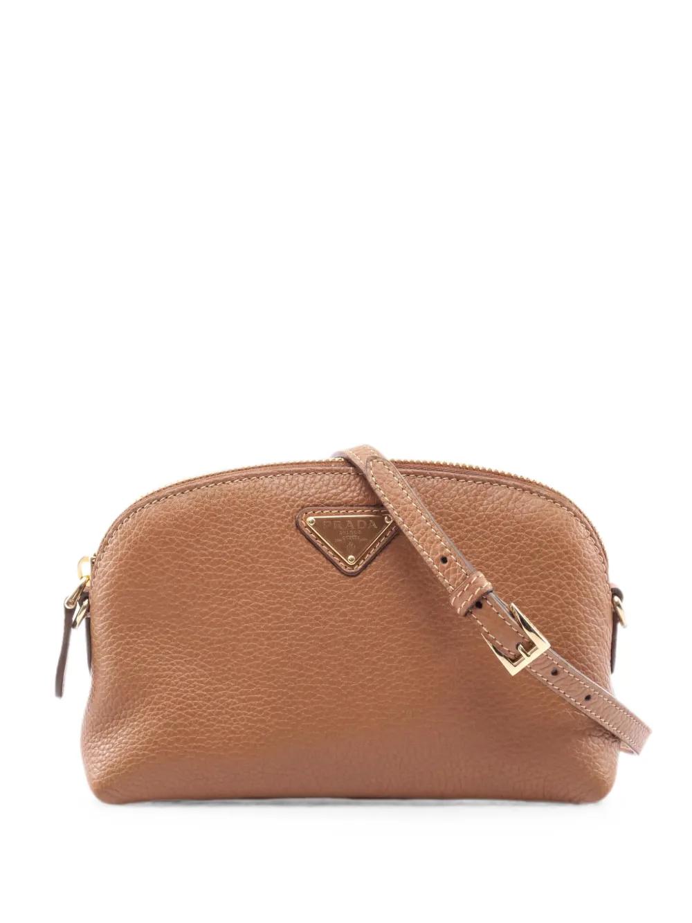 Prada Pre-Owned 2020s Daino Soft shoulder bag - Marrone
