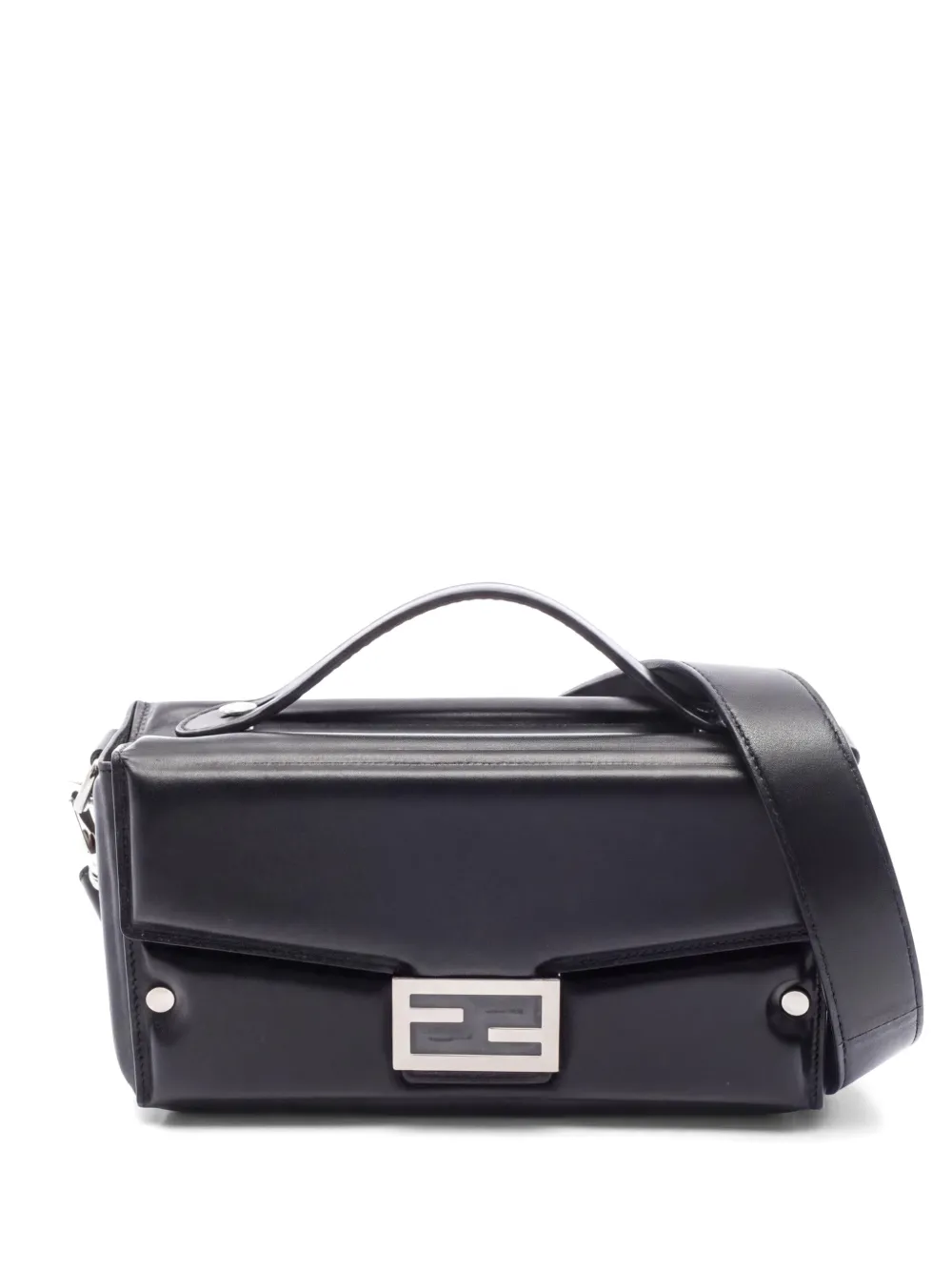 Fendi Pre-Owned Baguette Soft Trunk Schultertasche - Schwarz