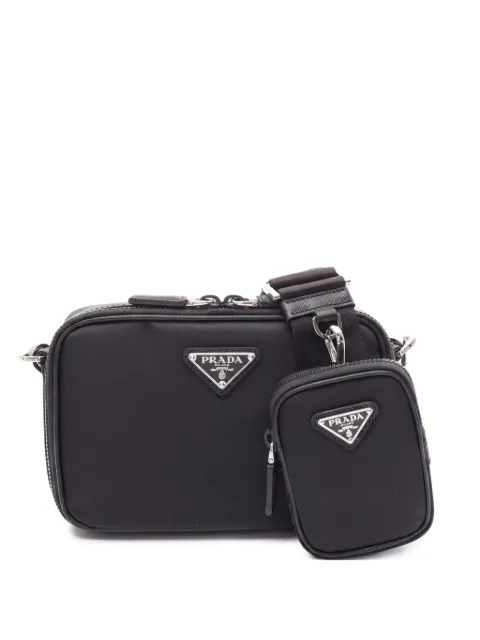 Prada Pre-Owned сумка на плечо Brick Saffiano