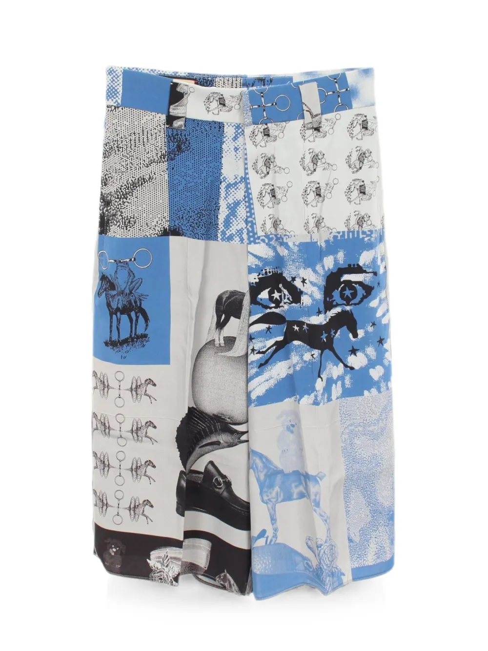 Gucci Pre-Owned 2010s patterned shorts - Weiß