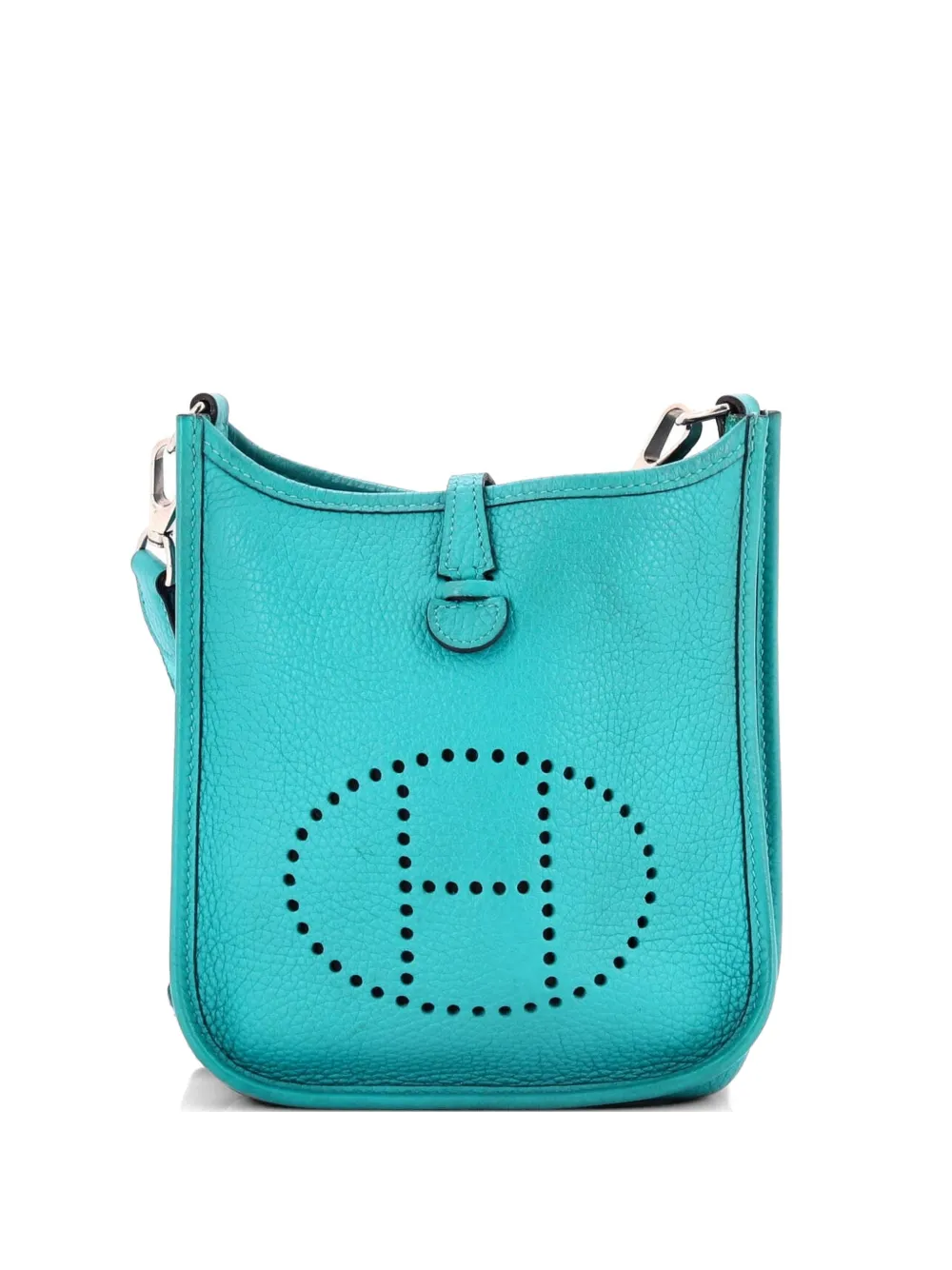 Hermès Pre-Owned Borsa a tracolla Evelyne Gen III TPM in pelle Clemence - Blu