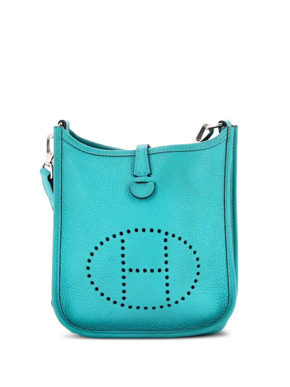 Hermès Pre-Owned Borsa a tracolla Evelyne Gen III TPM in pelle Clemence - Blu