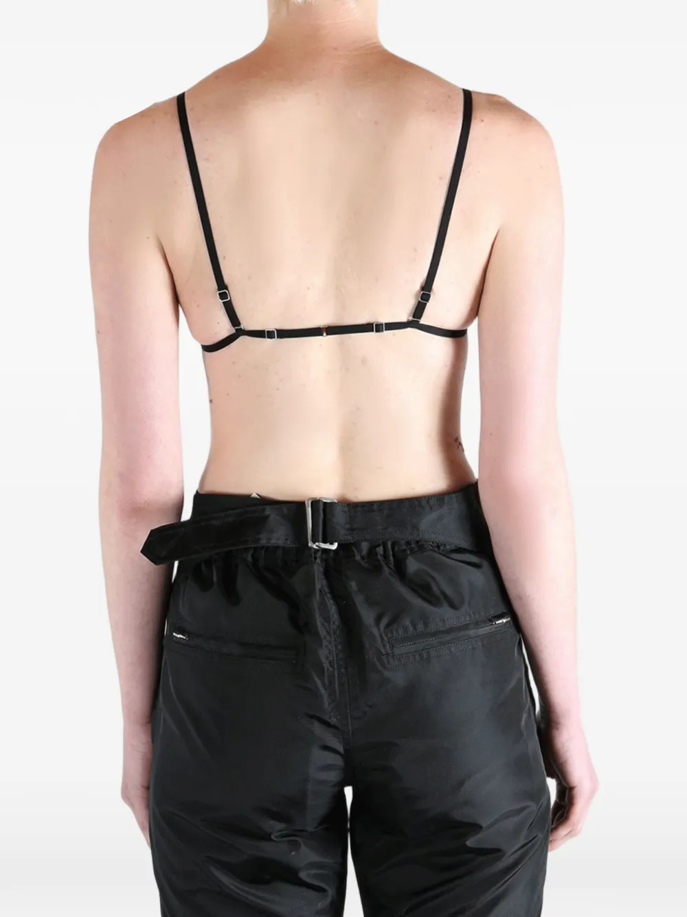 Rick Owens Bh met tulen vlak Zwart