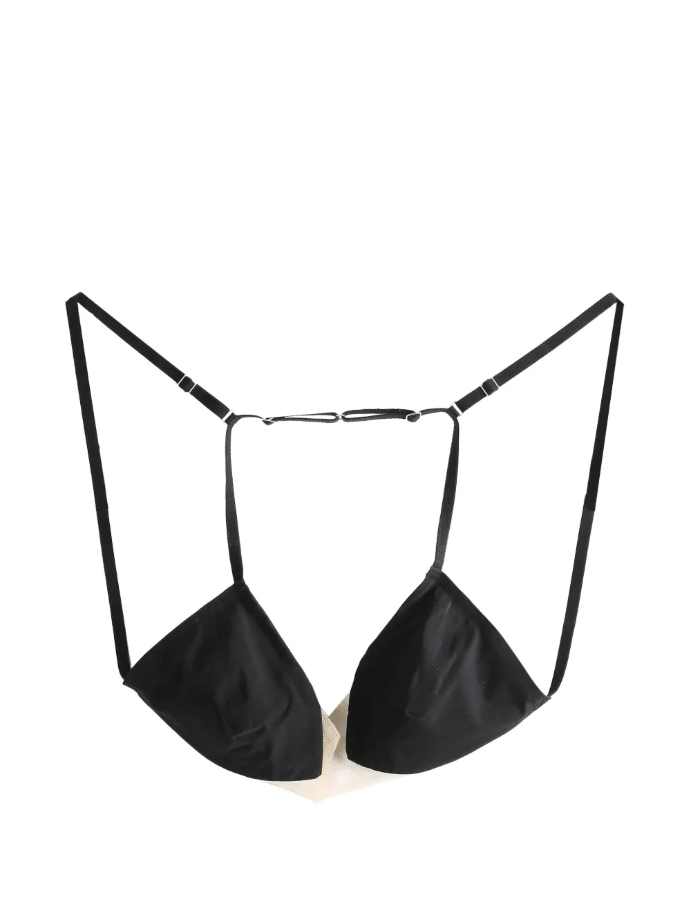 Rick Owens triangle-cup bra - Schwarz