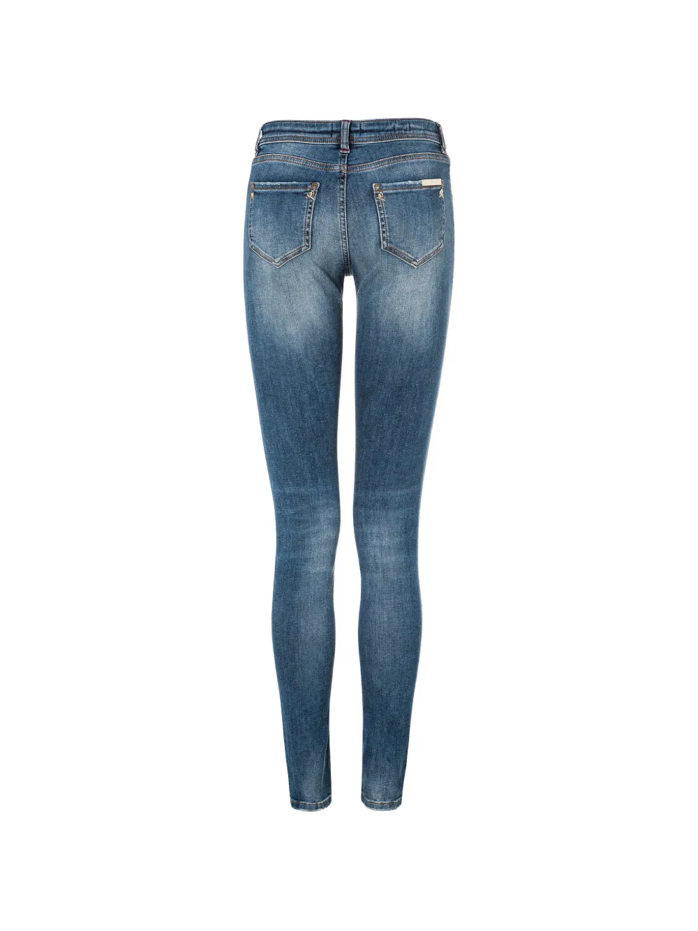  Philipp Plein Vaqueros Con Detalle Del Logo - Azul 