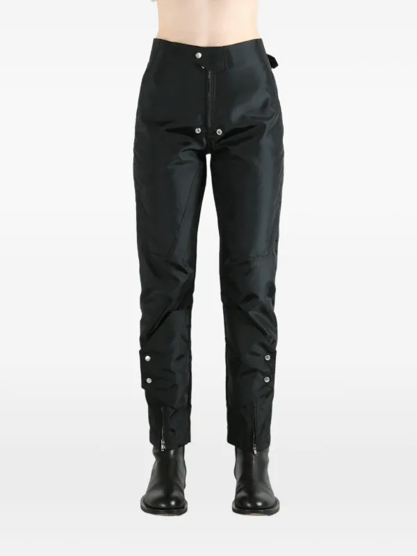 Rick Owens Moto レザーパンツ | ブラック | FARFETCH JP