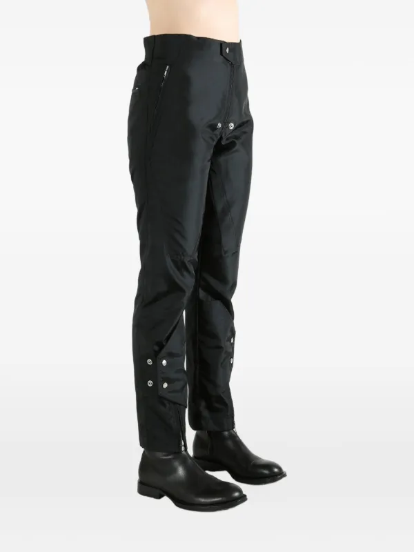 Rick Owens Moto レザーパンツ | ブラック | FARFETCH JP