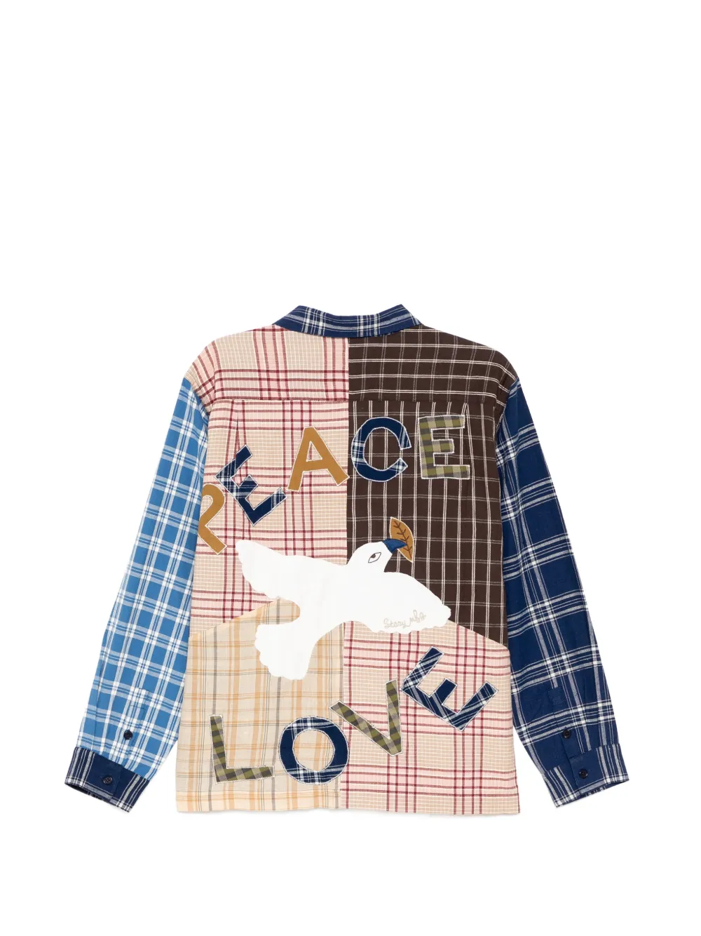  Story Mfg. Camisa Greetings - Azul 