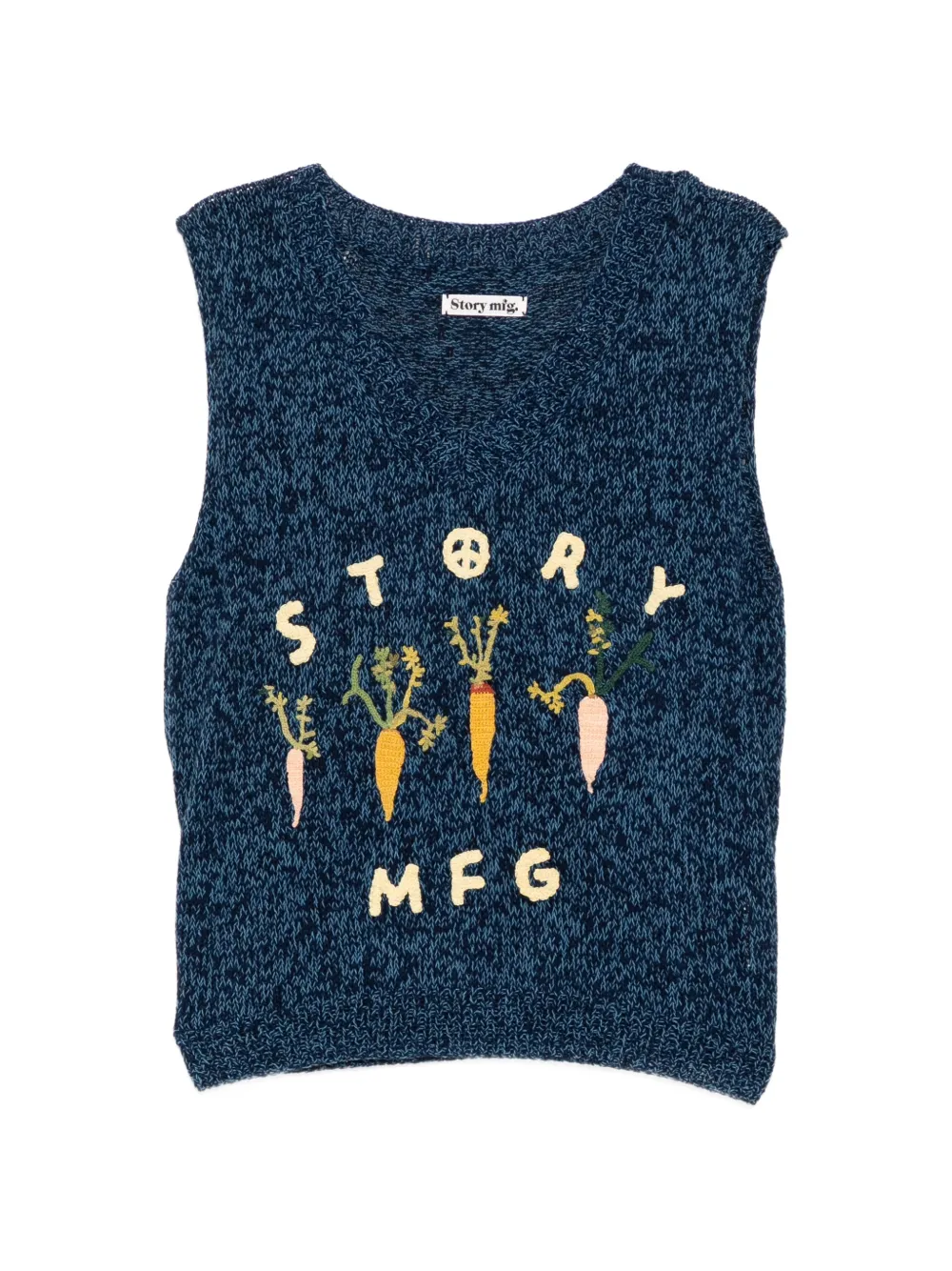 STORY mfg. Party vest - Blu