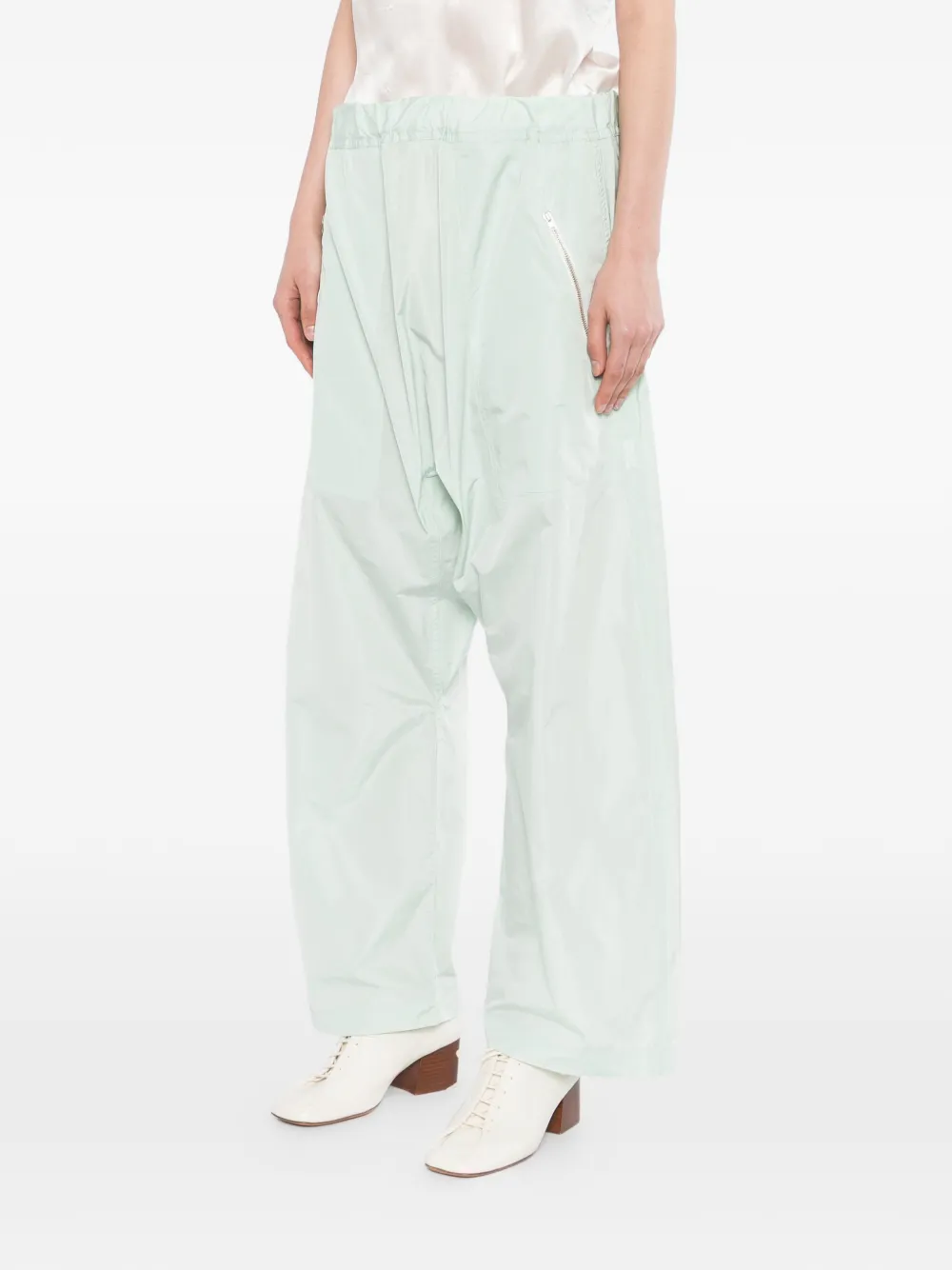 Sofie D'hoore Broek met toelopende pijpen Groen