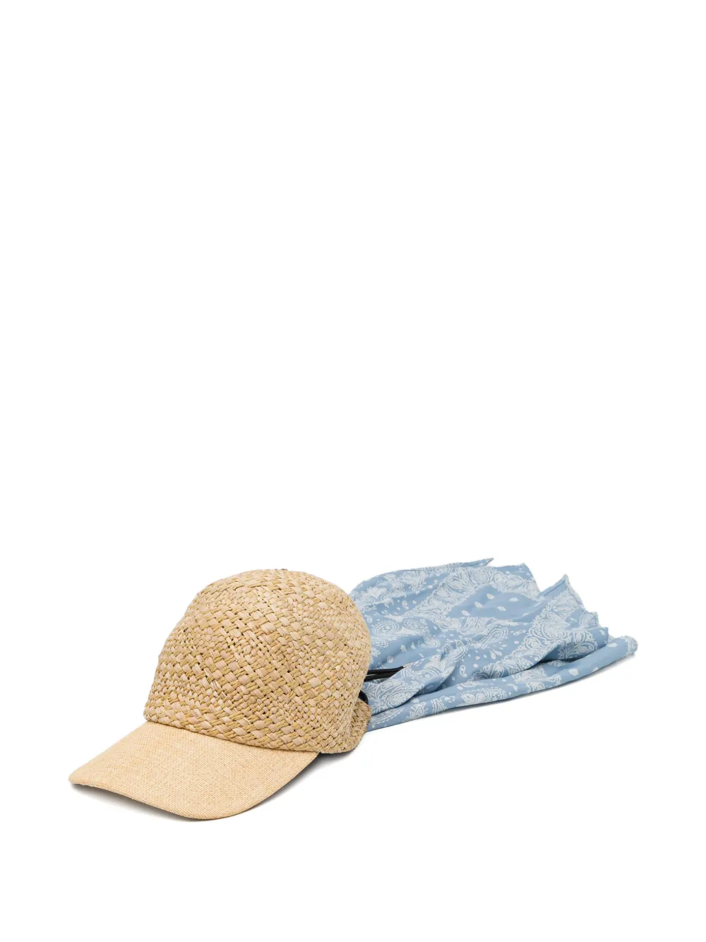 Kijima Takayuki raffia cap - Nude