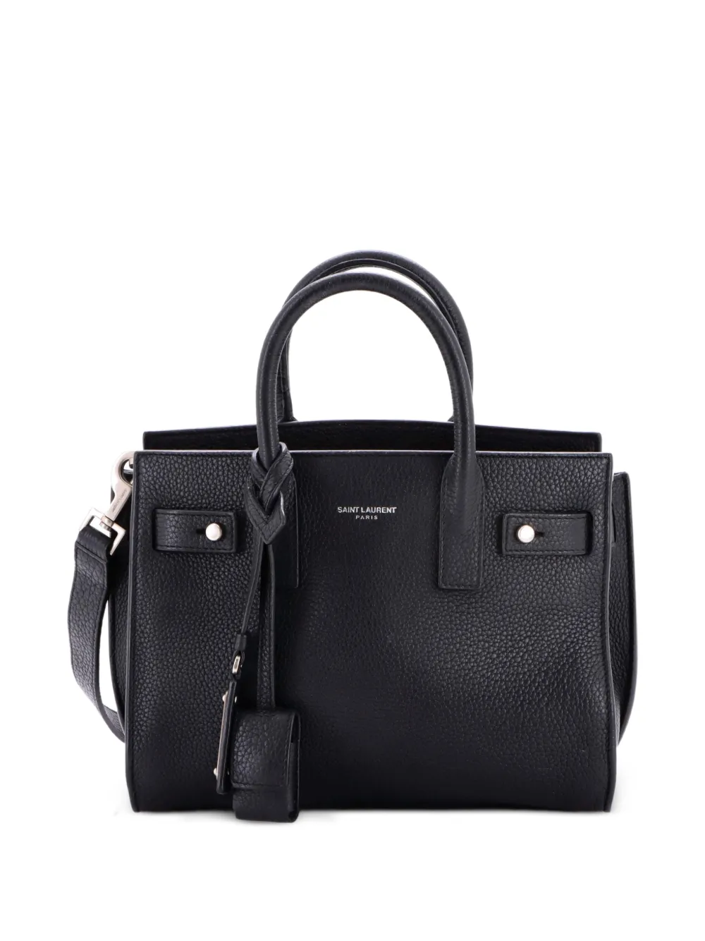 Saint Laurent Pre-Owned Sac de Jour Bag Leather Nano tote bag - Schwarz