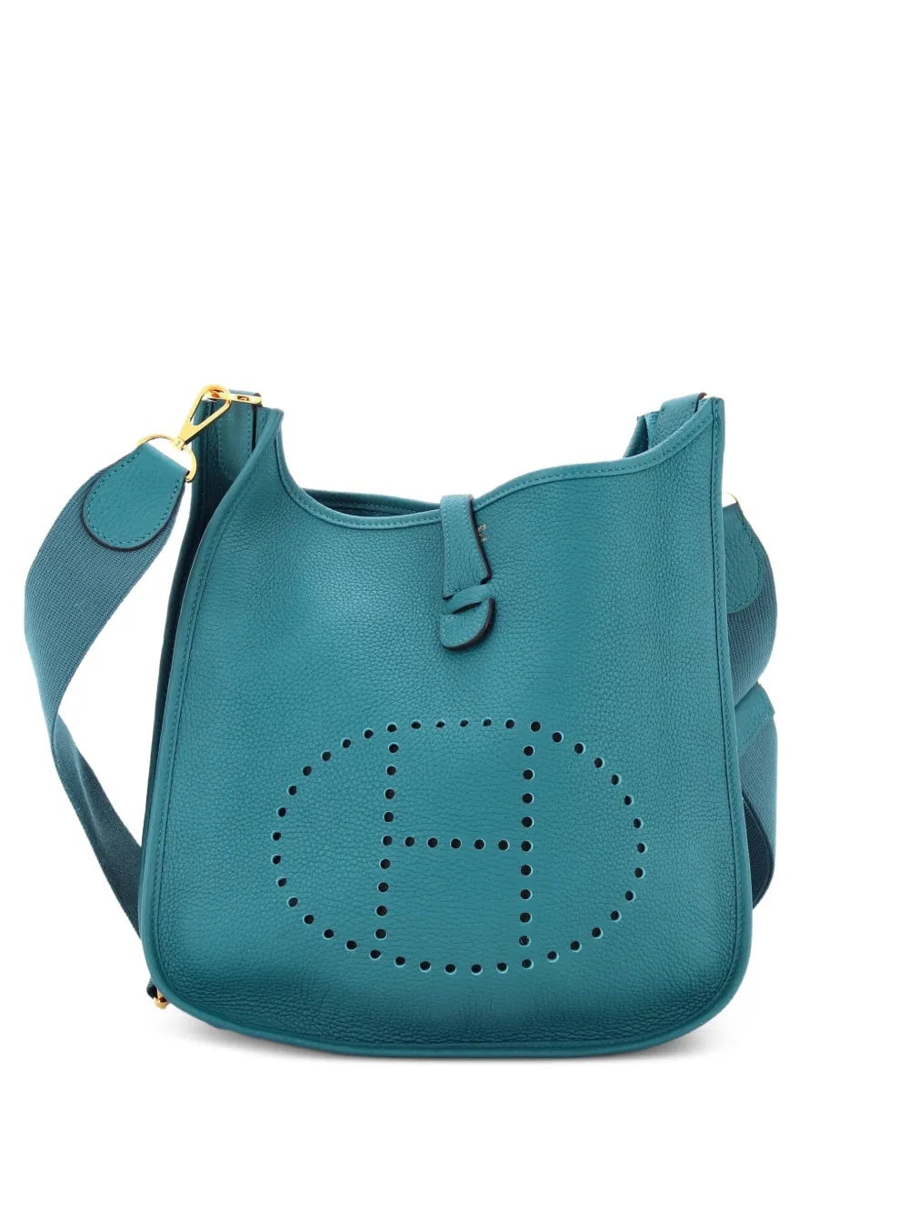 Hermès Pre-Owned Borsa a tracolla Evelyne Gen III PM in pelle Clemence - Verde