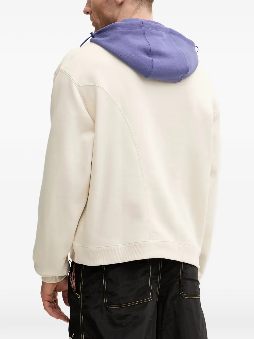 PUMA x KidSuper colour-block hoodie Beige