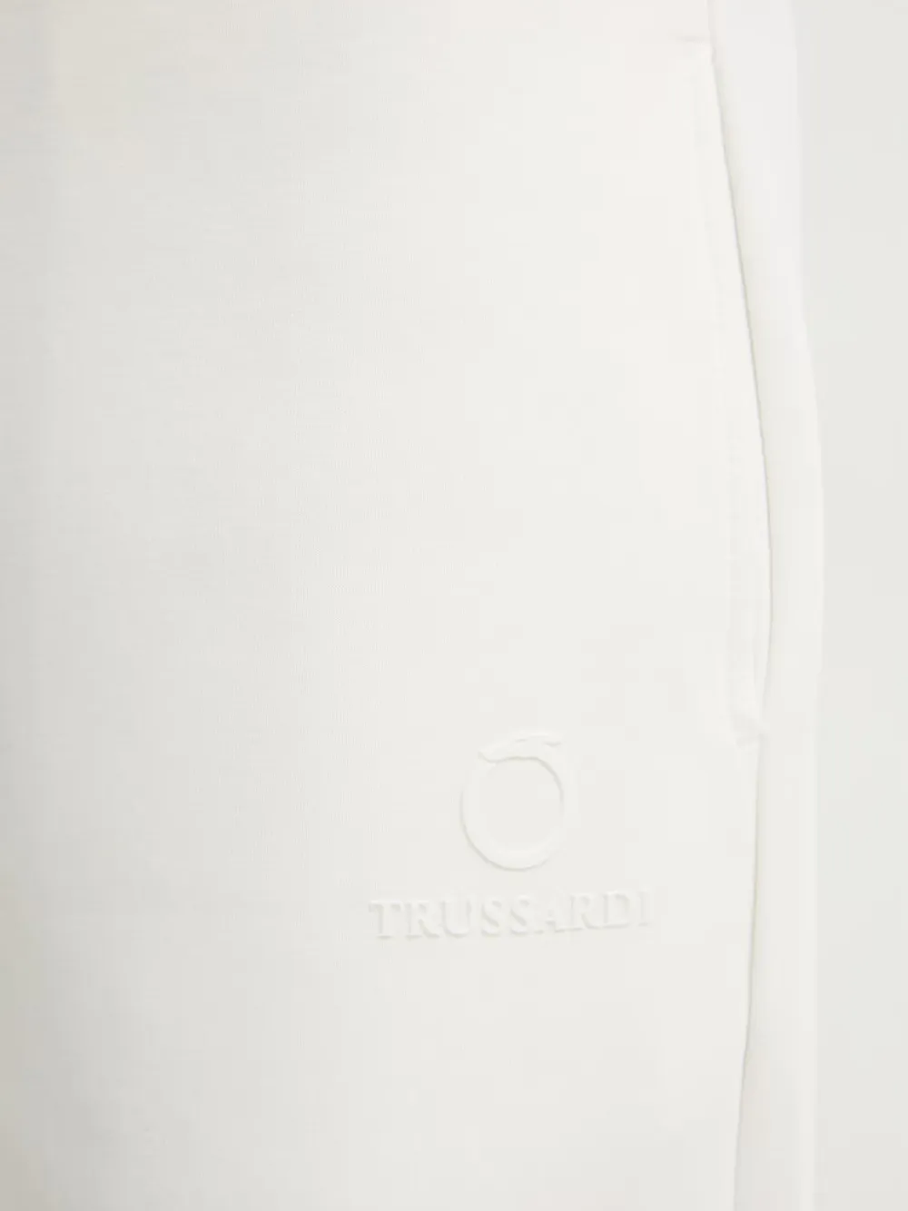 Trussardi Trainingsbroek met trekkoord Wit
