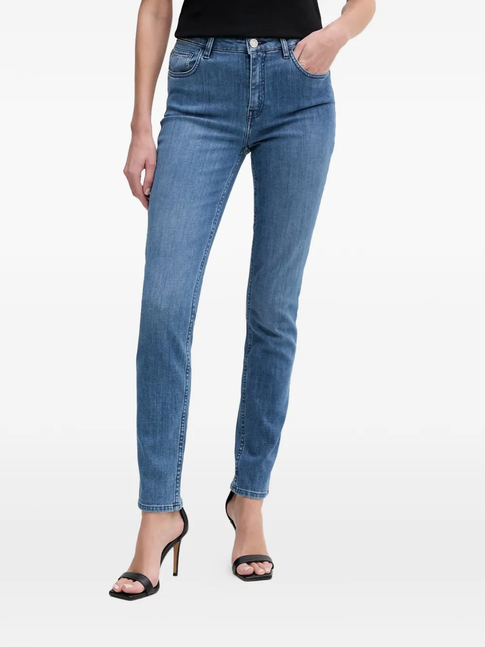 Trussardi 105 skinny jeans - Blau
